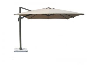 white offset patio umbrellas QAVPYZK