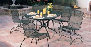 windflower wrought iron patio furniture PKHVJST