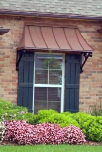 window awnings juliet with lazy scrolls - the juliet gallery - copper awnings - projects -  gallery of QDQRSOZ