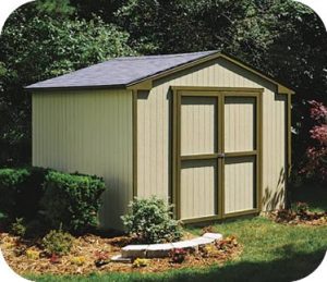 wood shed handy home cumberland 10x8 wood storage shed w/ floor OBNGEXZ