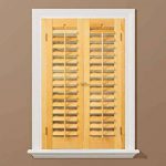 wood shutters plantation light teak real wood interior shutter (price varies by size) VHPJHEH