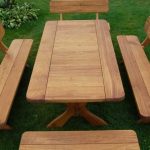 wooden garden furniture set - youtube QXZGVAB