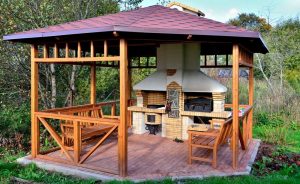 wooden gazebo 32 wooden gazebos that provide rich design and comfortable spaces CRBXFHK