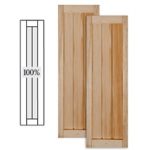 wooden shutters wood v-groove shutters ... MGPJJDC