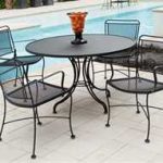 wrought iron patio furniture wrought iron dining sets AZFBGMZ