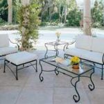 wrought iron patio furniture wrought iron lounge sets GRFROGW