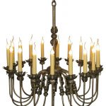 ... chandelier, enchanting candle light chandelier vintage candle chandelier  dark brown iron OVAXGLC