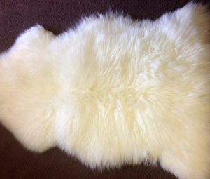 ... ivory sheepskin rug ... YIKSSIJ