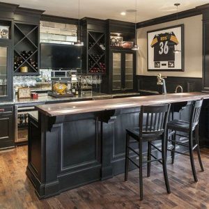 25 cool and masculine basement bar ideas UWCGVXN