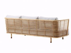 3 seater rattan sofa sense | cane-line ECFAOZA