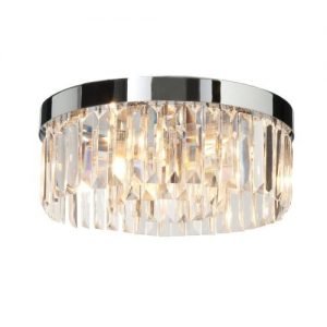 35612 crystal bathroom ceiling lights - mains voltage halogen bathroom  ceiling light RJGDLBO