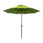 abba patio - market outdoor umbrella, bright green - outdoor umbrellas RECOFBE