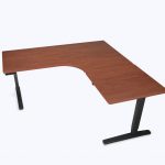 adjustable height desk custom l-shaped height adjustable desk UFGTCVC