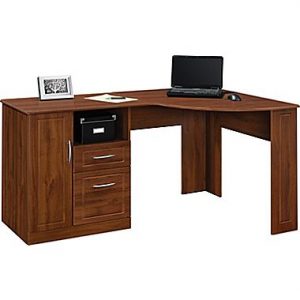 altra™ chadwick collection corner desk, virginia cherry XMFGSJY