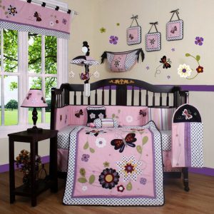 baby bedding sets girls VZUXEOK