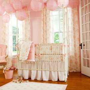 baby girl bedding shabby chenille crib bedding XYQUPOY