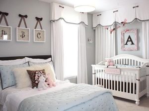 baby nursery in blue SOYBEFO