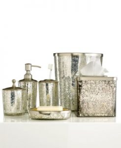 bathroom sets paradigm bath accessories, crackle glass ice collection GBQMRUE