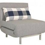 bed chair cortesi home savion convertible accent chair bed, grey JNDHLBN