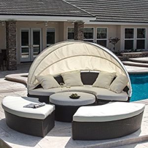 bellagio 4-piece outdoor daybed sectional set TBDTLMP