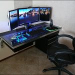 best custom pc gaming computer desk ideas YMADHEI