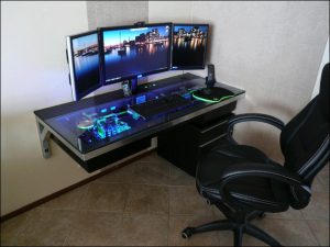 best custom pc gaming computer desk ideas YMADHEI