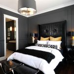 black and white bedroom bold black and white bedrooms with bright pops of color FZEUDWY