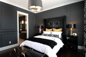 black and white bedroom bold black and white bedrooms with bright pops of color FZEUDWY