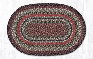 braided rugs c 9-90 terrocotta braided rug - VTJHTFR