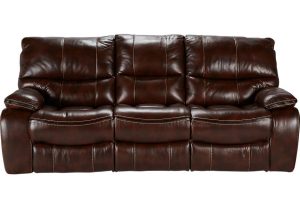 brown leather sofa cindy crawford home gianna brown leather power reclining sofa - leather  sofas RNVNKGK