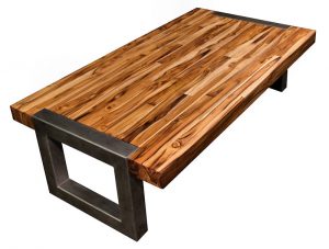 butcher block table gorgeous coffee table! would look great in my living room. RLXAOGN