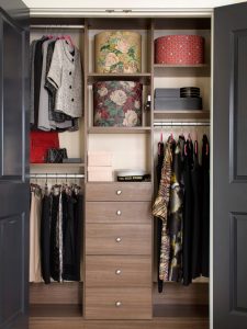 closet organization sort and sell your clothing. organized bedroom closet ... OYMDYJP