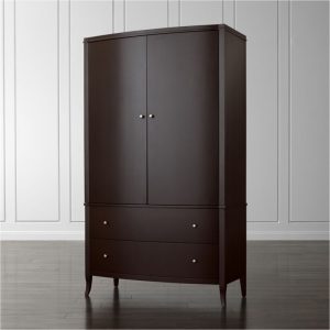 colette espresso armoire TMRCCPB