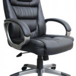 computer chair boss black leatherplus executive chair PRBNGSK