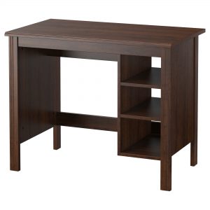 computer desk brusali desk, brown width: 35 3/8  ACSLNAK