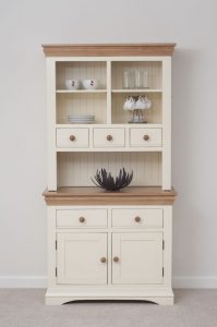 country cottage painted funiture cabinet | cream welsh dresser oak  furniture land IXYGJIU