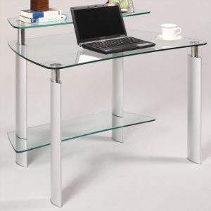 creative of glass computer desk with drawers glass computer desk ikea glass XLPUBOB