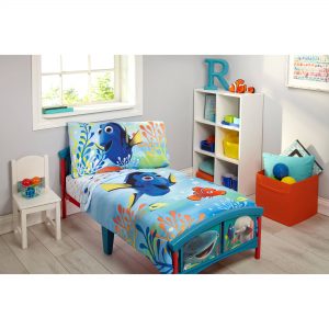 disney finding dory 4-piece toddler bedding set - walmart.com OFHATRV