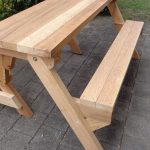 folding picnic table made out of 2x4s - youtube TQIIOHT