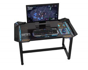 gaming computer desk how would you like to own the worldu0027s first wirelessly controlled glow in TUYXZXL