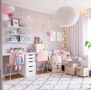 girls bedroom ideas a pretty pink girlu0027s room - is ... RFKJEPD