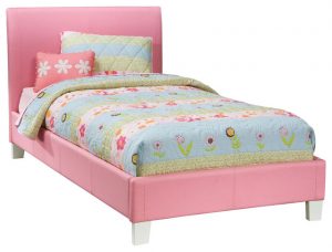 kids beds standard furniture fantasia upholstered platform bed in pink - twin  traditional-kids-beds LCHWIKE