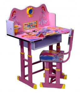 kids study table wood wizard barbie XDRQGCO