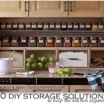 kitchen organization 30 diy storage solutions to keep the kitchen organized XOQUWAV