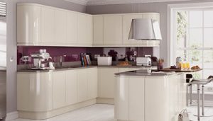 kitchen units handleless high gloss BVXELEY