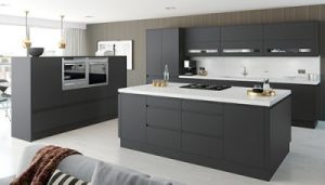 kitchen units handleless matt YXAJVVU