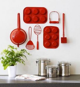 kitchen wall decor 17 stunning wall decors with reclaimed kitchen utensils CDXODZD