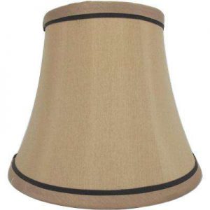 lamp shades mix u0026 match white trim round bell accent shade QTJVFWB