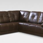 leather corner sofa maxim corner lhf brown TTAZUWW