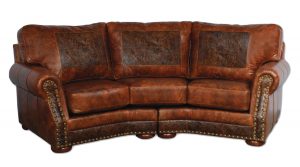 leather furniture cameron ranch conversaton sofa antiquity ember u0026 cosmopolitian tooled  leather LFJAVPN